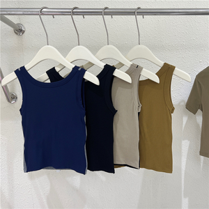 <strong>Women</strong> Sexy Knitted Tank <strong>Top</strong> Crew Neck Sleeveless Crop <strong>Top</strong> Y2K Knitwear Camisole <strong>Vest</strong> <strong>Top</strong> - Product Image 6
