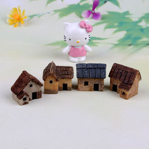 水族館の装飾樹脂装飾小さな家の装飾樹脂装飾 - Product Image 4