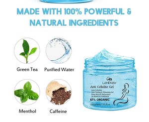 Gel de sueur magique sans régime, marque privée OEM de haute qualité, crème Anti <span class=keywords><strong>Cellulite</strong></span>, crème de perte de poids, brûle les graisses, Gel chaud amincissant - Product Image 5