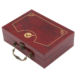 Boîtes à bijoux rectangulaires <span class=keywords><strong>en</strong></span> <span class=keywords><strong>bois</strong></span> MDF laqué de luxe, personnalisées <span class=keywords><strong>en</strong></span> gros, faites à la main, possibilité de <span class=keywords><strong>fabrication</strong></span> d'échantillons - Product Image 2