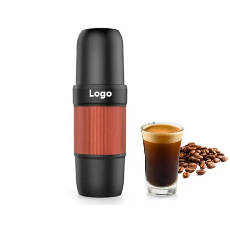 Mini cafetera portátil Espresso, 2 en 1, con extracción en frío y caliente, taza de café eléctrica USB
