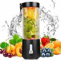 Mixeur de voyage portable coloré en promotion, 500 ml, mixeur électrique avec USB, tasse mixeur rechargeable