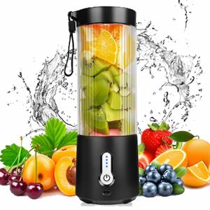 Mixeur de voyage portable coloré en promotion, 500 ml, mixeur électrique <span class=keywords><strong>avec</strong></span> USB, tasse mixeur rechargeable - Product Image 1
