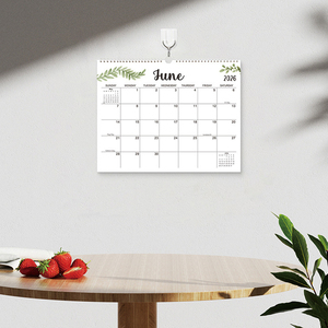 Calendario de pared 2026-2027, calendario académico de 18 meses, enero de 2026, junio de 2027, calendario mensual para colgar en la pared con papel grueso - Product Image 5