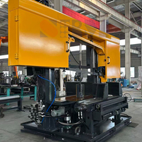 Machine à scier à ruban CNC automatique pour acier sectionnel Raintech pour la découpe d'acier de construction
