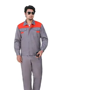 Vestito da lavoro su misura coprire tutti i vestiti da lavoro ingegnere edile uniformi da lavoro per gli uomini Workwear tessuto