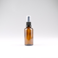 Flacon compte-gouttes en verre ambré rechargeable de 5 ml, 10 ml, 15 ml, 20 ml, 30 ml, 50 ml, 100 ml pour huile essentielle, sérum, lotion, avec pompe à crème
