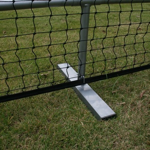 Portable 20FT Poteaux En Acier Inoxydable Plage Badminton Volleyball <span class=keywords><strong>Tennis</strong></span> Net Set Rétractable Pickleball Net - Product Image 5