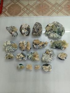 La Mejor Colección de Calcita con Heulandita, Especímenes Minerales para Exhibición de Cristales y Decoración de Coleccionistas - Product Image 2