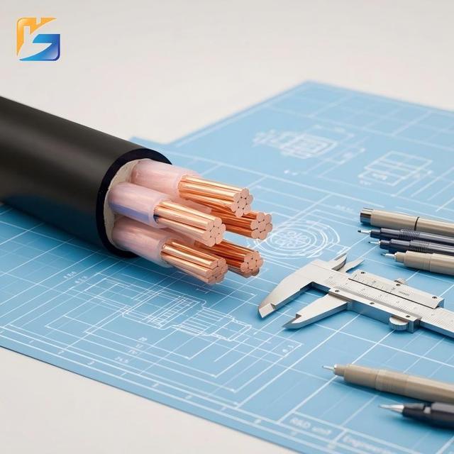 Copper Conductor YJV Power Cable 0.6/1kV XLPE Insulated PVC Sheathed Non-armoured Building Wiring Cable