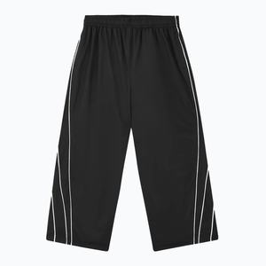 Pantalon en polyester avec passepoil pour homme, couleur unie, OEM, pantalon de sport streetwear pour homme, taille élastique, coupe ample décontractée, pantalon de jogging baggy - Product Image 2