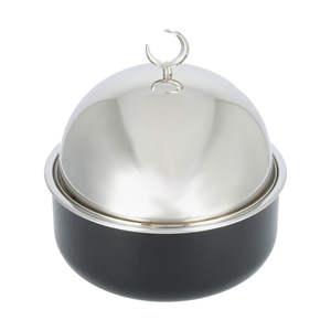 Fabricante indio, recién llegado, aspecto redondeado, tamaño personalizado, platos para servir, olla caliente de madera y Metal - Product Image 3