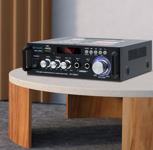 Amplificatore Karaoke Bluetooth AV-298BT da 12V per Casa, Amplificatore Audio con Bluetooth - Product Image 4