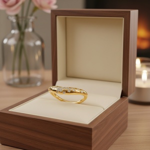 Anillo de Diamante Cultivado en Laboratorio Personalizado, Certificado IGI, Oro Amarillo, Joyería Fina para Boda y Compromiso, Regalo Unisex y para Fiestas, Precio de Fábrica - Product Image 1