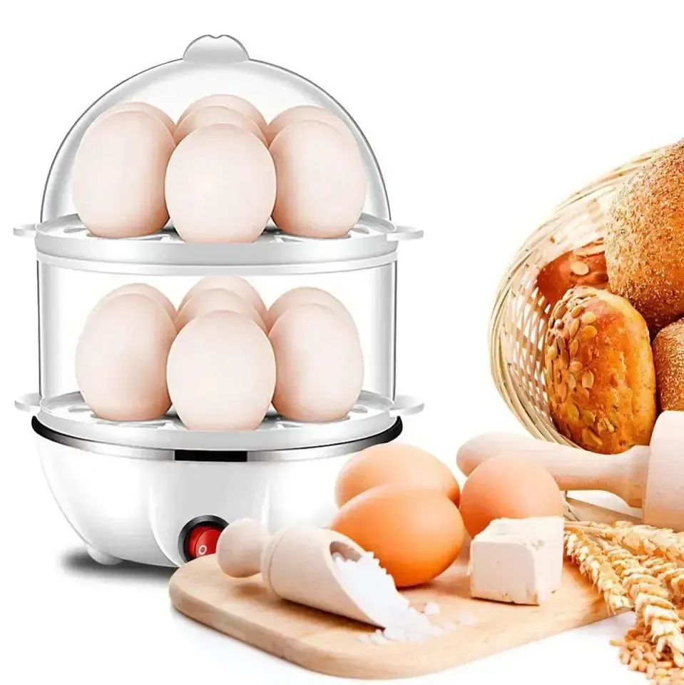 Оптовая продажа, кухонные приборы на заказ, Электрический 110 В, 220 В, микроволновая печь, отпариватель для яиц, 14 яиц, быстрый бойлер для приготовления яиц