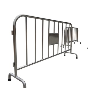 Barrière de sécurité routière en acier inoxydable de 1000 mm avec 38 tubes, pour contrôle des foules, stationnement et protection IP65 - Product Image 2
