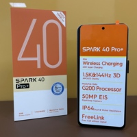 Smartphone 5G débloqué à écran plein Tecno Spark 40 Pro Plus, livraison gratuite, téléphones mobiles