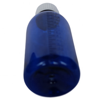 Bouteille de sirop de glucose en plastique bleu écologique de 120 ml pour enfants et sirop contre la toux de 120 ml
