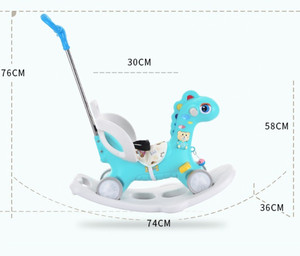 Cheval à <span class=keywords><strong>bascule</strong></span> de haute qualité pas cher en gros d'usine pour enfants/petits animaux jouets en plastique colorés cheval à <span class=keywords><strong>bascule</strong></span> jouets pour enfants - Product Image 2