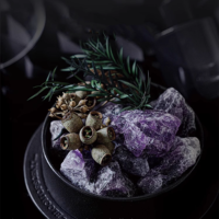 Usine de parfums d'intérieur, diffuseur d'huiles essentielles de luxe personnalisé, pierres de cristal naturelles, plantes séchées, parfum, coffrets cadeaux aromatiques