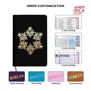 Nueva Versión Internacional de Vanguardia NKJV A4, Encuadernación Elegante, Lomo Plano, Piel, El Antiguo Testamento, <span class=keywords><strong>la</strong></span> Santa <span class=keywords><strong>Biblia</strong></span> - Product Image 5