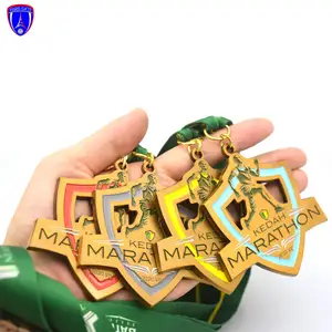 Kedah futebol campeonato Malásia medalha maratona personalizado diamante medalhas milagrosas