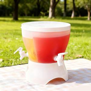 Dispensador de Agua Fría Manual de Plástico con Organizador Giratorio para Refrigerador, Tipo Presión, de Gran Venta - Product Image 2