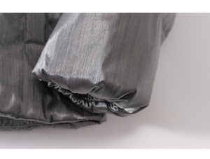Nouvelle veste chaude légère en polyester à col montant zippé pour garçons et filles, <span class=keywords><strong>doudoune</strong></span> longue à capuche - Product Image 3