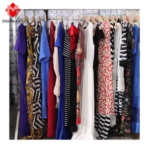 Vip Grau 1 45 Quilogramas Pré Usado Roupas de Marca por Kg Calcinha Elegante Vestido Maxi Mulheres Vestidos Roupas Usadas da Turquia