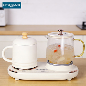 <span class=keywords><strong>Bouilloire</strong></span> électrique à double zone, théière, pot en céramique pour la préparation de boissons saines, nouvelle tendance 2026, contrôle de la <span class=keywords><strong>température</strong></span> domestique - Product Image 6