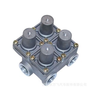 Valve de protection à quatre circuits 9347022600 pour camions lourds Mercedes Benz DAF MAN Volvo Scania, composant du système de freinage métallique - Product Image 3