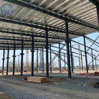 Edificio Prefabricado de Estructura de Acero Moderna y Duradera, Almacén Industrial, Taller, Garaje, Construcción de Entrepisos, Centro Comercial, Hospital