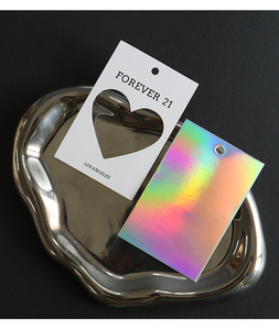 Etiqueta colgante holográfica con logotipo de marca personalizado, etiquetas de precio personalizadas para ropa, zapatos y bolsos para colgar en la ropa - Product Image 4