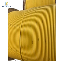 YILI Trade Class Tige de tirage de câbles en fibre de verre avec bobine en acier galvanisé, pour le tirage de câbles et de rubans dans les conduites, pour travaux de tirage expert, toutes tailles