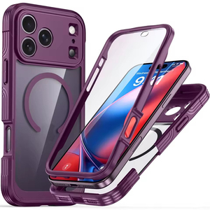 เคสใสกันน้ำสองด้านสำหรับ iPhone 18 Pro Max, เคสแบบเต็มหลังสำหรับ iPhone 17 Pro Max - Product Image 1