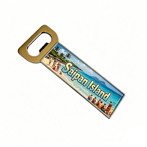 ที่เปิดขวดแม่เหล็กของที่ระลึกพระอาทิตย์ตกที่ไซปัน <span class=keywords><strong>ฟิจิ</strong></span> ลากูน มิลอส ไซคลาดิก ทาวน์ ของขวัญท่องเที่ยวแบบกำหนดเอง ที่เปิดขวดเบียร์ แม่เหล็กติดตู้เย็น - Product Image 6