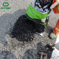 Patch froid pour asphalte, asphalte froid en sacs de 20 kg, asphalte pour la réparation des nids-de-poule sur les routes