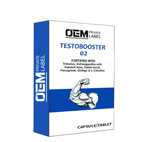 Cápsulas/Tabletas Testobooster |   Apoyo para la Energía, Fuerza y Resistencia Masculina |   Fabricante de Nutracéuticos de Marca Blanca OEM - Product Image 5