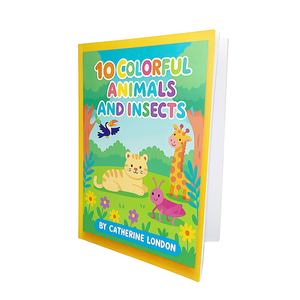 Livres de coloriage d'activités sur le thème du royaume fantastique, personnalisés en gros, avec reliure parfaite, pelliculage et impression offset sur carton – Service OEM - Product Image 3