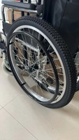 24-дюймовые резиновые горные пневматические шины, противоударные износостойкие шины со спицами, шины для инвалидных колясок