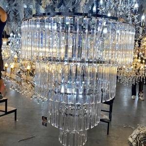 Plug in Chandelier White Beaded Chandelier Small Wedding Crystal Centerpieces Chandelier <span class=keywords><strong>para</strong></span> la venta - Product Image 6