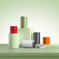 Boîtes à thé en métal scellées en gros, petites boîtes vides pour emballage de thé, boîte cadeau, logo personnalisé