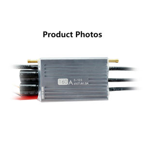 ESC sans balais étanche haute tension professionnel 120A-200A 5-12S avec BEC pour bateaux de course RC, drones FPV, modèles de bateaux RC personnalisés - Product Image 6