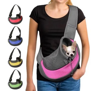 Bolsa de Transporte para Perros y Gatos, Bolso de Viaje, Mochila de Malla, Accesorios para Transportar Mascotas, Bolso Bandolera - Product Image 1