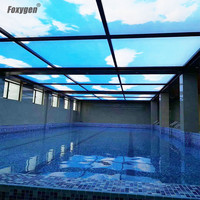 Film PVC Soffitto Teso en gros, largeur 3,2 m, pour membrane de plafond tendu en PVC pour le marché mondial