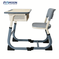 Ensemble de tables et chaises pour écoles primaires, bureau d'étude pour étudiants, chaise confortable, application pour chambre d'enfant, mobilier scolaire