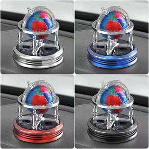 Ambientador moderno para salpicadero de coche Material de papel de globo de Perfume giratorio Solar con aerosol líquido - Product Image 4