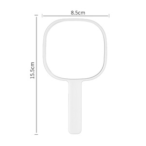 Gương trang điểm cầm tay hình vuông bằng nhựa, có logo tùy chỉnh Zonyin, nhãn hiệu riêng, di động, có tay cầm - Product Image 3