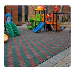 Ngoài trời Con Chó Xương cao su gạch lồng vào nhau cao su pavers - Product Image 6