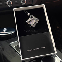 Ensemble de rafraîchissement d'air de voiture d'aromathérapie-Parfum d'huile essentielle de véhicule Purifier la fumée Portable Solid Air Diffuser Vent Clip